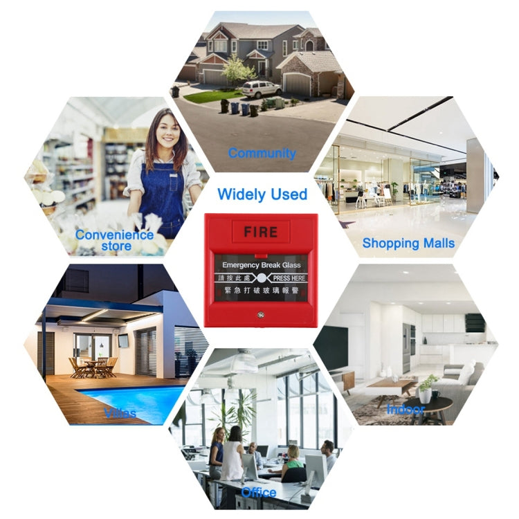 ZH-911 緊急打破玻璃報警器開關