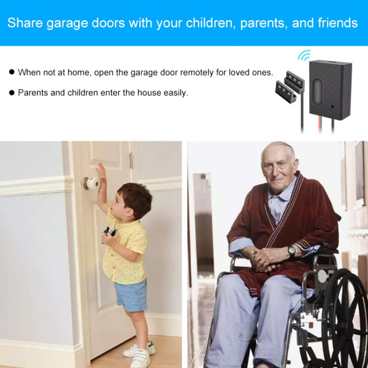 DY-CK400A 車庫門開關無線WiFi遠程控制器，支持Alexa語音控制&APP控制&多人分享