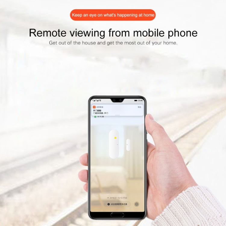 DY-MC400A WiFi 智能聯動家居門窗探測器，支持語音控制&APP遠程控制