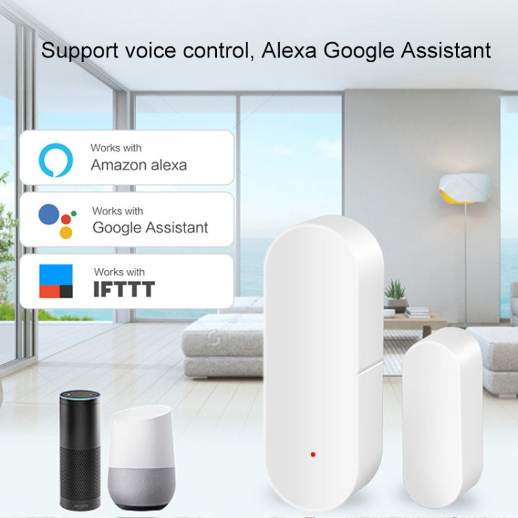 DY-MC400A WiFi 智能聯動家居門窗探測器，支持語音控制&APP遠程控制