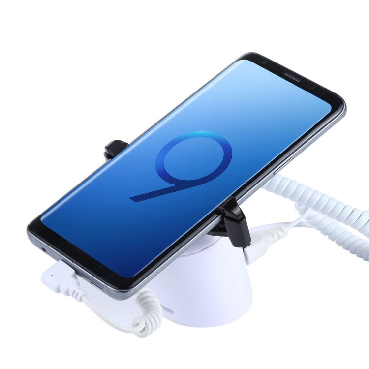 A22卡爪 適用於 Type-C接口手機 圓柱形手機充電防盜展示架/報警器，紅外線遙控解鎖