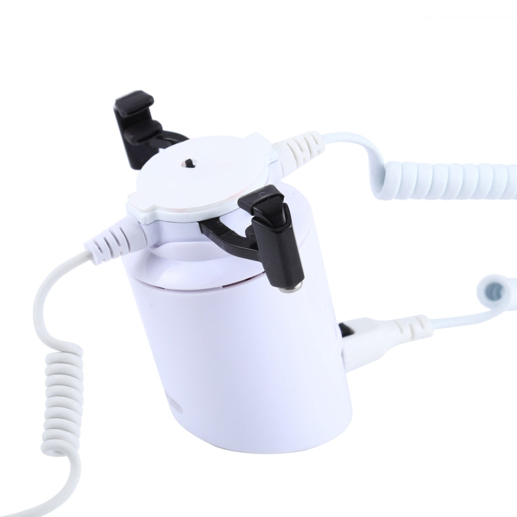 A22卡爪 適用於蘋果8pin接口手機 圓柱形手機充電防盜展示架/報警器，紅外線遙控解鎖