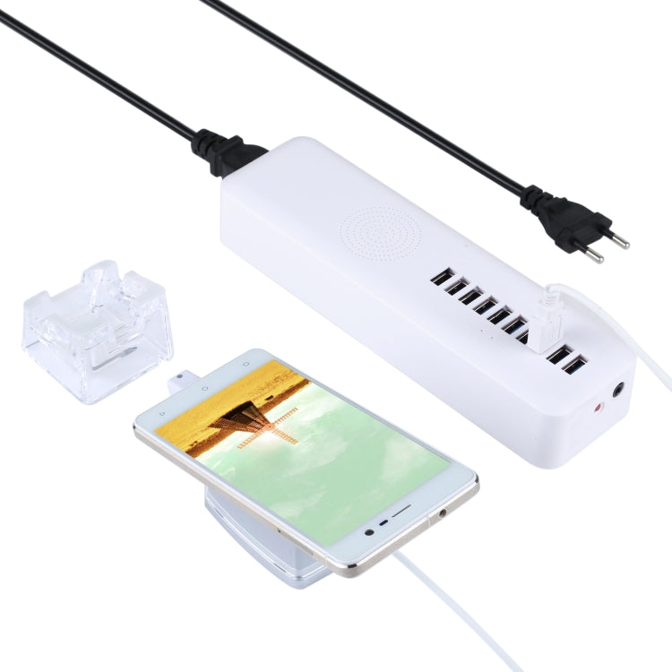 S60 一拖十充電防盜報警器 安卓手機防盜展示架/防盜報警支架帶遙控器  Micro-USB安卓接口