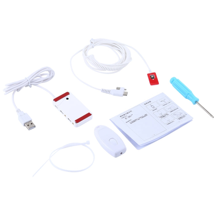 S62 一拖二筆記本防盜器 帶報警遠程控制器 款式A  Type-C接口