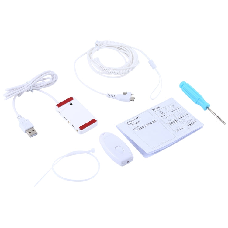 S62 一拖二筆記本防盜器 帶報警遠程控制器 款式C  Type-C接口