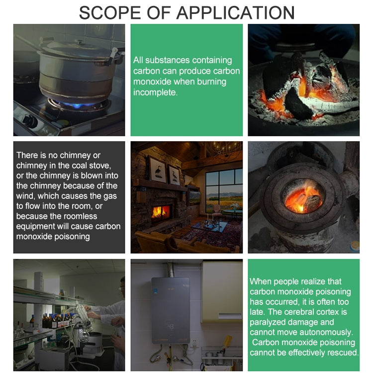 JSN-JY-909COM 煙霧一氧化碳複合型報警器 不帶電池