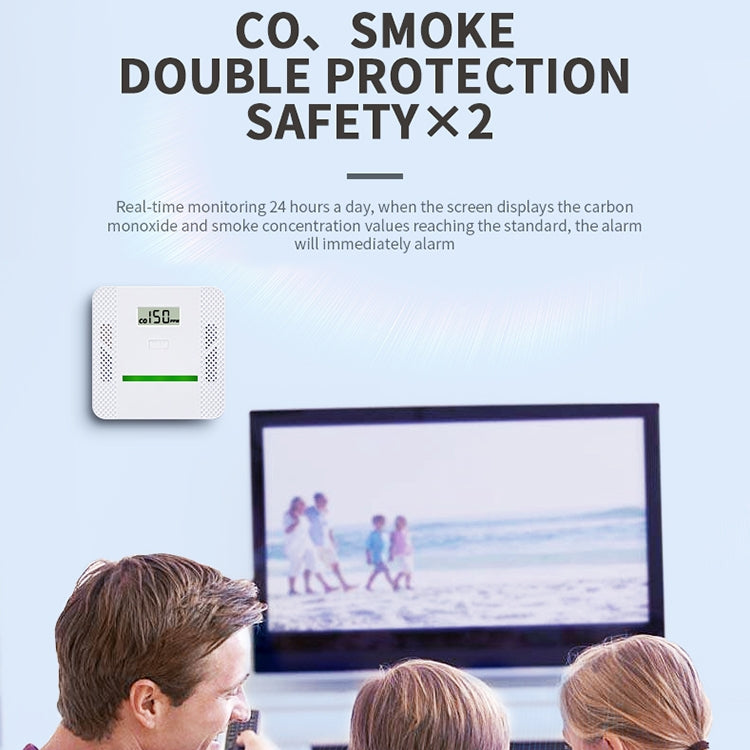 XY-S510COM 2合1 一氧化碳煙霧複合型報警探測器 不帶電池