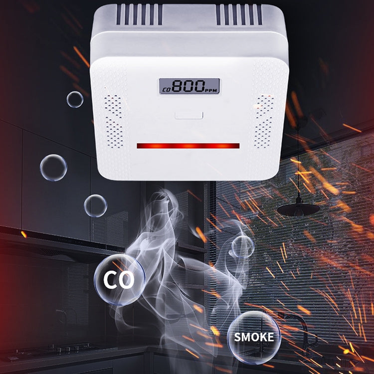 XY-S510COM 2合1 一氧化碳煙霧複合型報警探測器 不帶電池