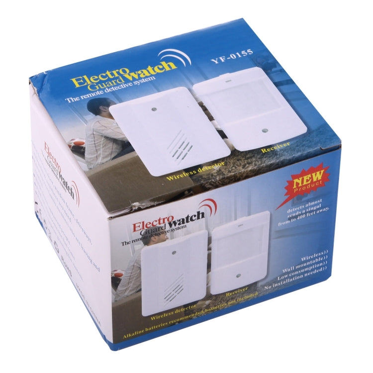 YF-0155 分體式感應門鈴 紅外人體感應探測器 無線門鈴迎賓器報警器