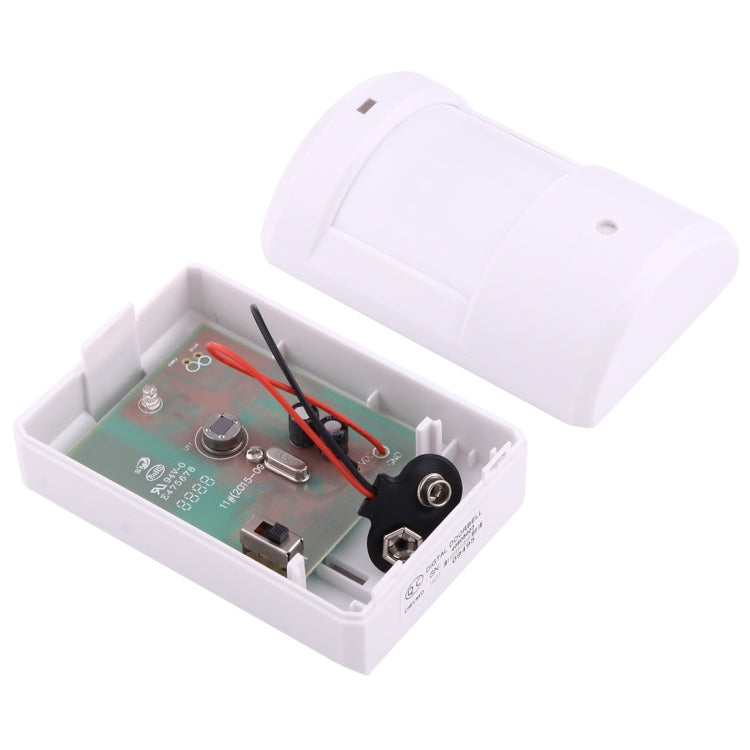 YF-0156  分體式感應門鈴 紅外人體感應探測器 一拖二無線門鈴迎賓器報警器