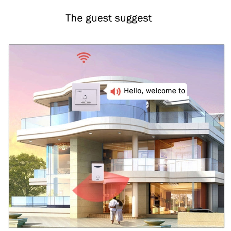 Aiton V006C 家居無線門鈴  150m接收距離