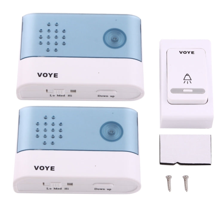 VOYE V004B2 家居智能音樂門鈴雙接收器