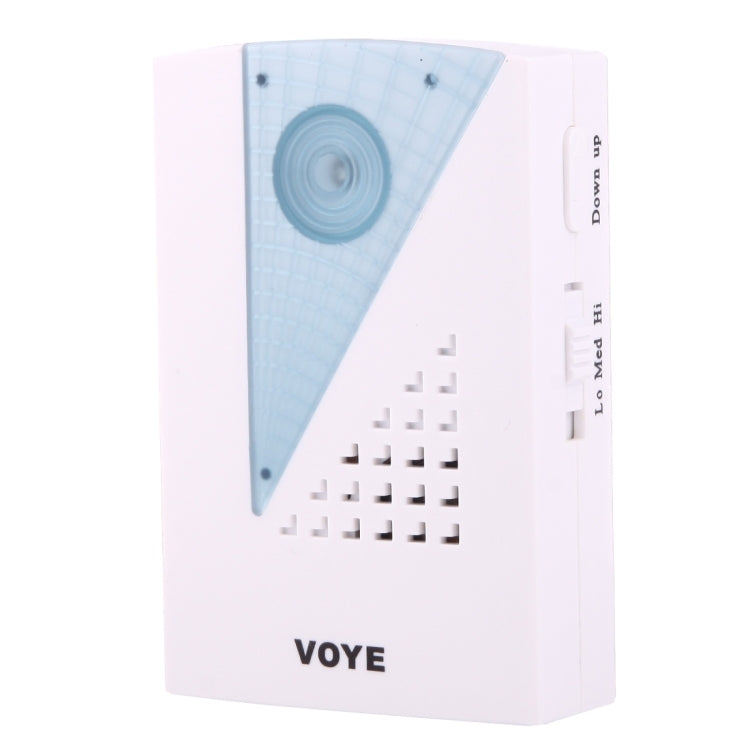 VOYE V001A2 家居智能音樂門鈴帶燈 雙接收器