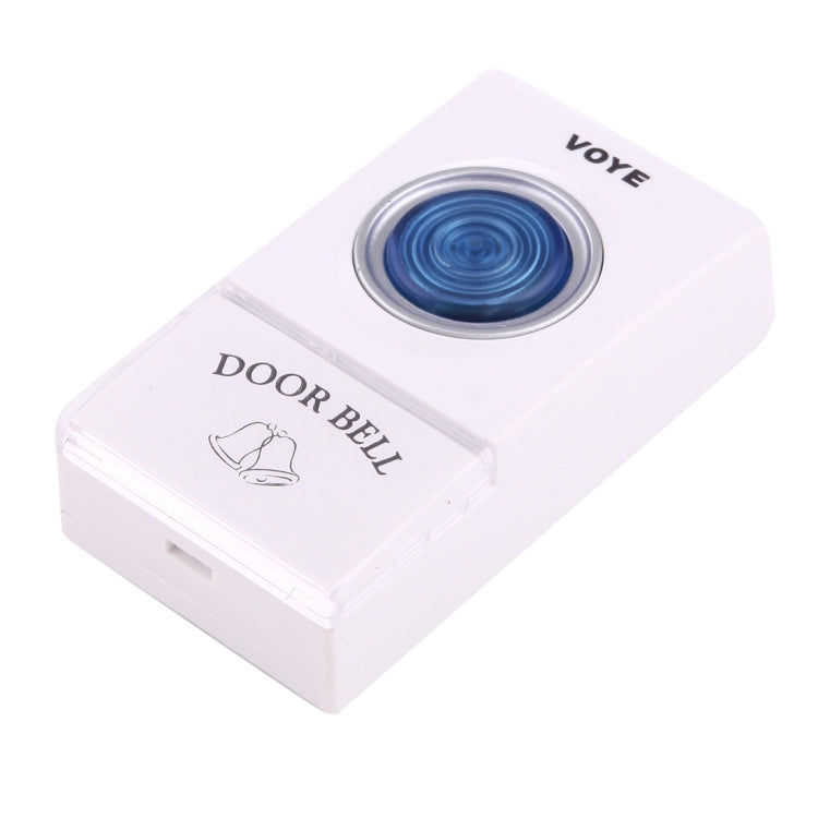 VOYE V001A2 家居智能音樂門鈴帶燈 雙接收器
