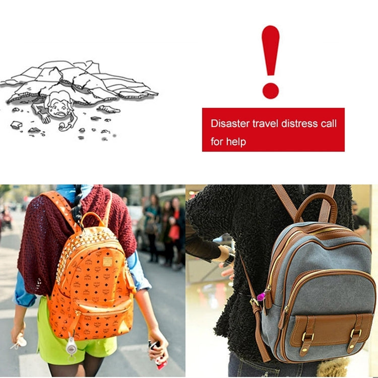 DOBERMAN 拉環鑰匙扣拉銷式個人報警器 防身防狼背包報警器