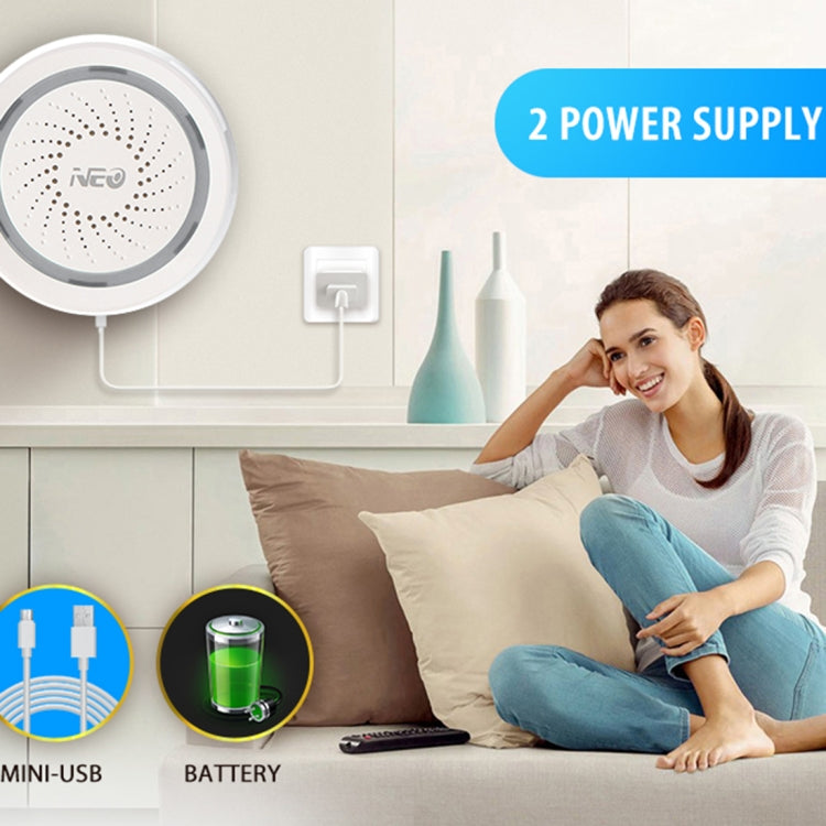 NEO NAS-AB02W 家用無線WiFi USB警報器