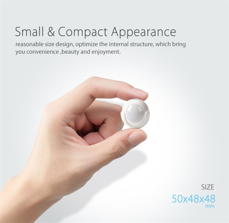 NEO NAS-PD01W 無線WIFI PIR運動傳感器 支持安卓 / IOS系統 & 紅外線監測