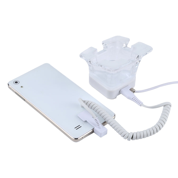 S15 杯型手機防盜展示架/觸摸報警器,  安卓Micro-USB接口 適用於三星/華為/小米設備