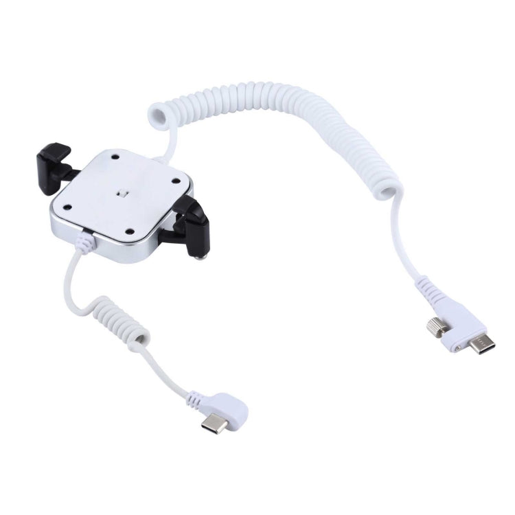 A29卡爪 鋁殼方柱體手機防盜展示架/報警器,  安卓Micro-USB接口 適用於三星/華為/小米設備