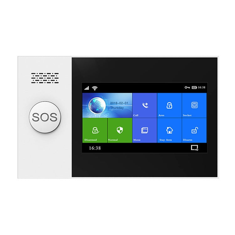 PG-107 GSM+WiFi智能報警系統 帶4.3英寸TFT显示屏