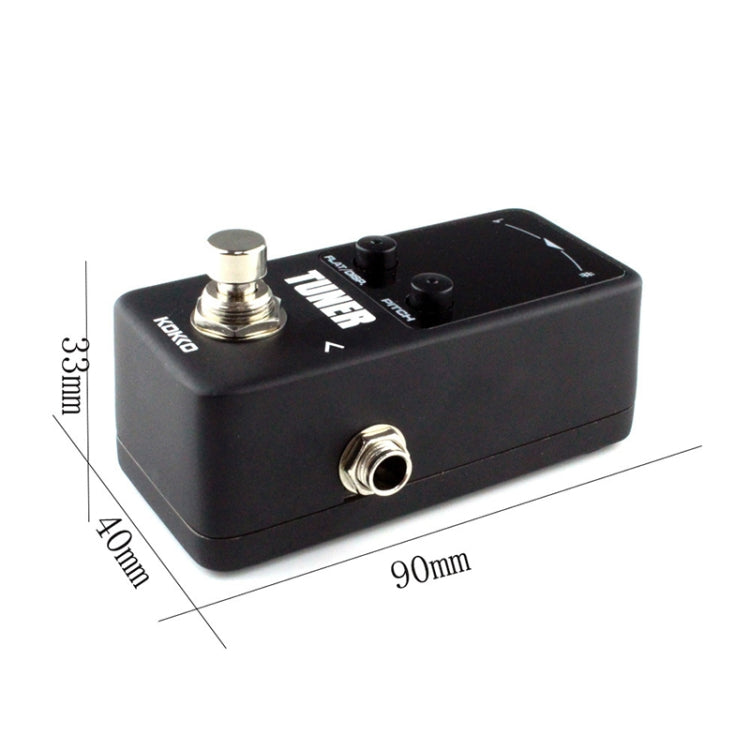 KOKKO FTN2 TUNER MINI吉他調音單塊效果器調音表 雙显示模式