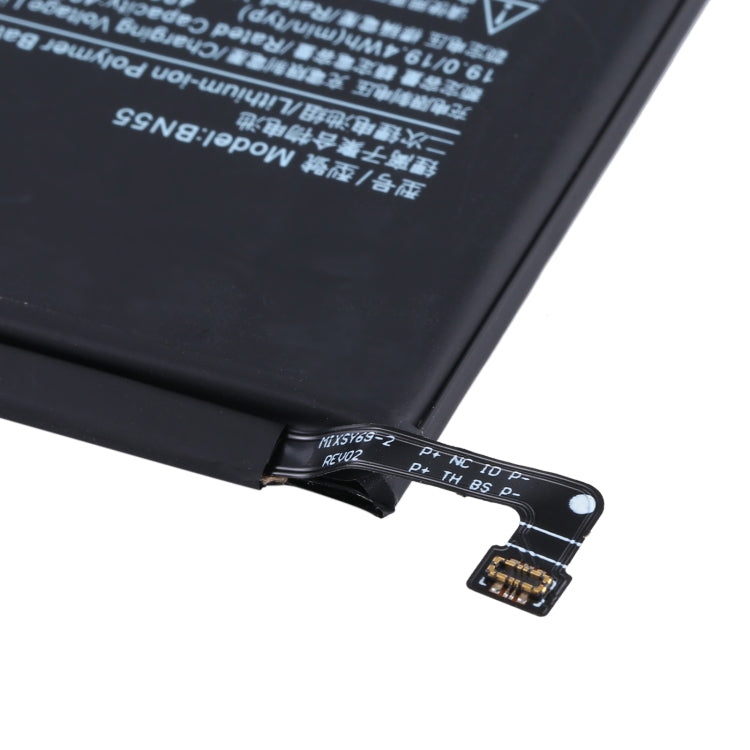 適用於 小米 Redmi Note 9S/Redmi Note 9 Pro Max/Redmi Note 9 Pro India 鋰離子聚合物電池 BN55