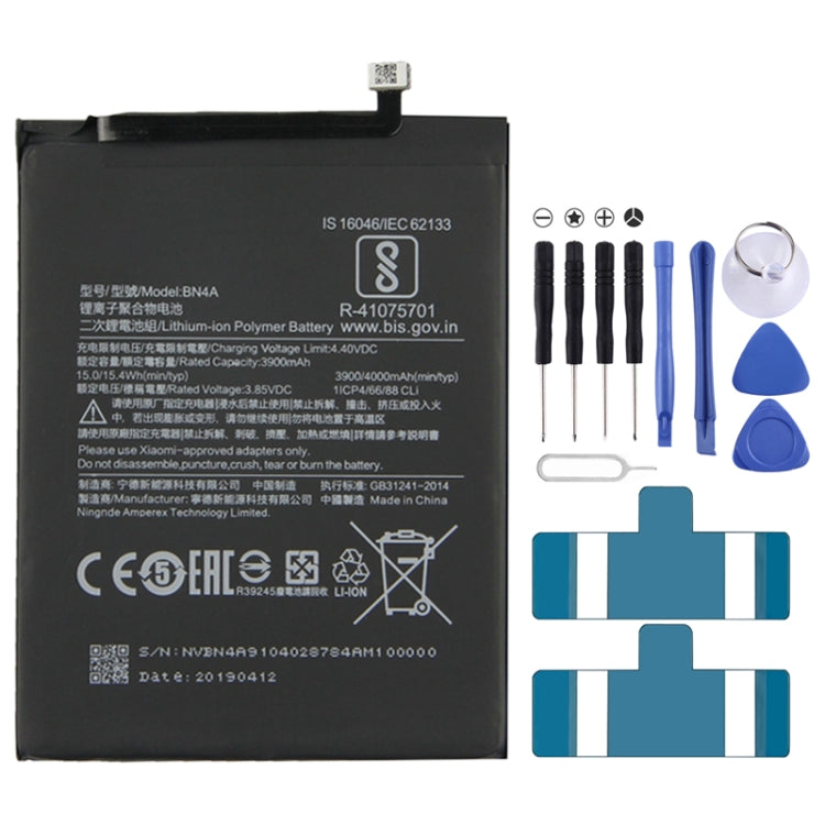 BN4A 適用於小米 紅米 Note 7 / Note 7 Pro 3900mAh 鋰離子聚合物電池