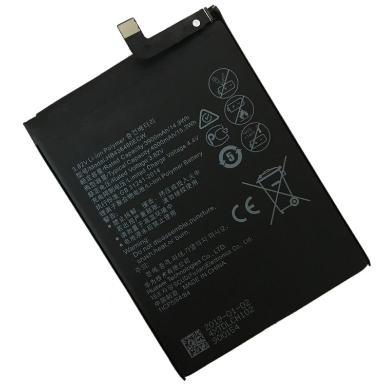HB436486ECW 適用於 華為 Mate 10 / Mate 10 Pro / Mate 10 Lite / P20 Pro / P30 Pro 鋰離子聚合物電池