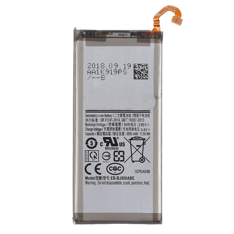 適用於三星 Galaxy J8  3000mAh 可充鋰離子電池 EB-BJ800ABE