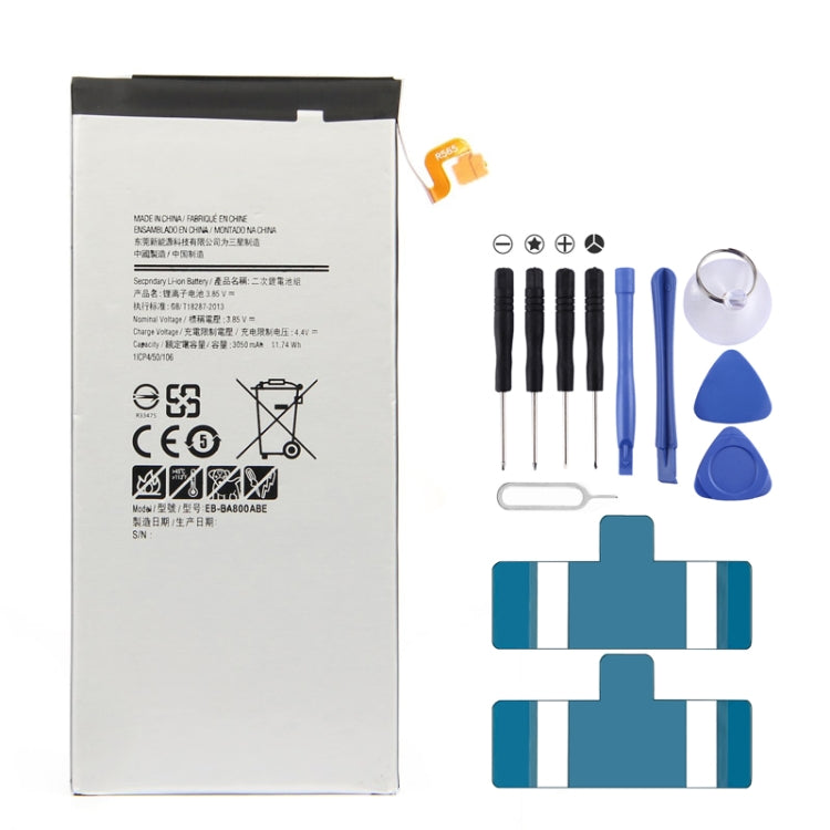 適用於三星 Galaxy A8 / A8000 / A800F / A800S / A800YZ 3050mAh 可充鋰離子電池 EB-BA800ABE