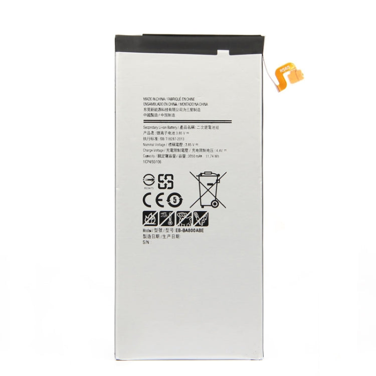 適用於三星 Galaxy A8 / A8000 / A800F / A800S / A800YZ 3050mAh 可充鋰離子電池 EB-BA800ABE