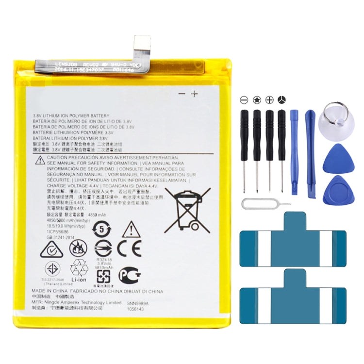 適用於摩托羅拉 One Power  XT1942 5000mAh 鋰離子聚合物電池 JK50