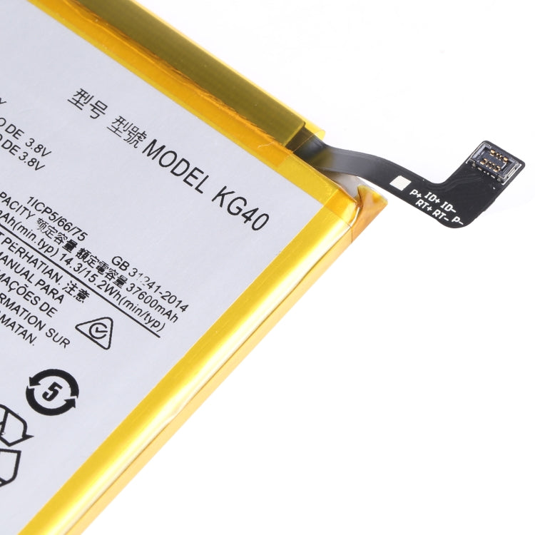 適用於摩托羅拉 Moto G8 / Moto G8 Play XT2045-1/XT2015/XT2015-2 4000mAh 鋰離子聚合物電池 KG40