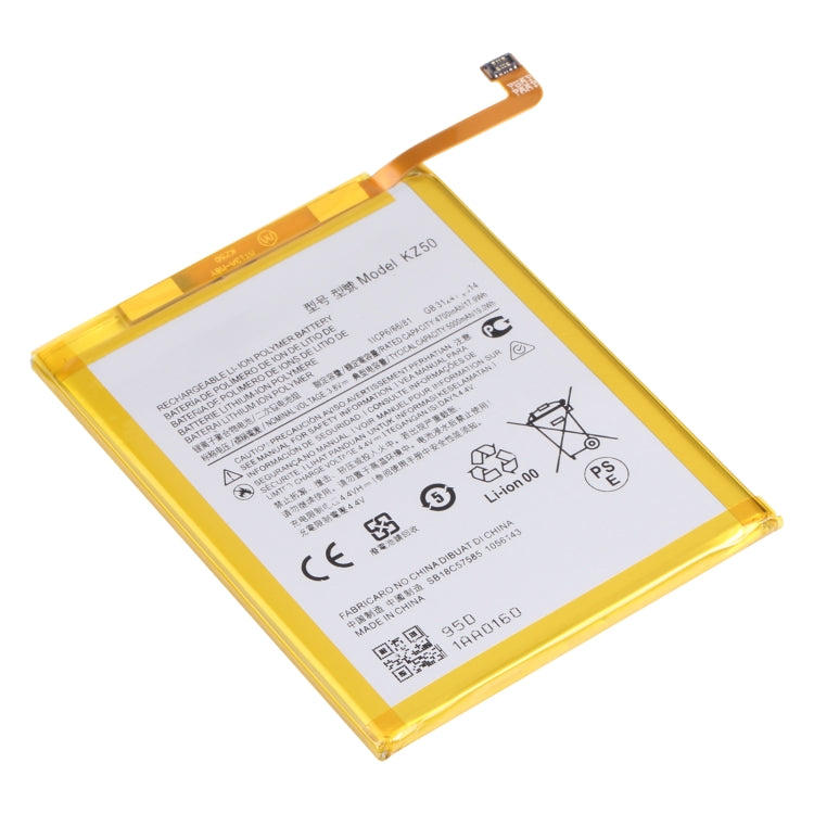 適用於摩托羅拉 Moto G8 Power XT2041-1/XT2041-3 5000mAh 鋰離子聚合物電池 KZ50