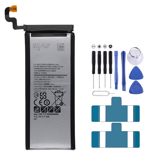 適用於三星 Galaxy Note 5 / N9200 / N920t / N920c 3000mAh 鋰離子聚合物電池 EB-BN920ABE
