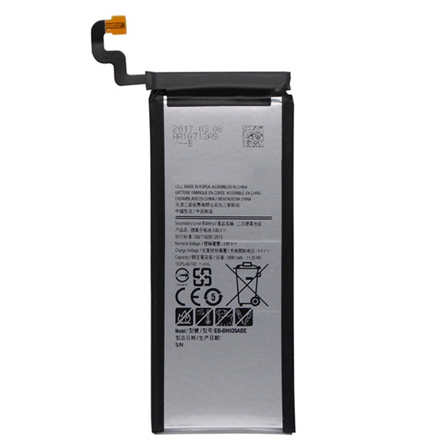 適用於三星 Galaxy Note 5 / N9200 / N920t / N920c 3000mAh 鋰離子聚合物電池 EB-BN920ABE
