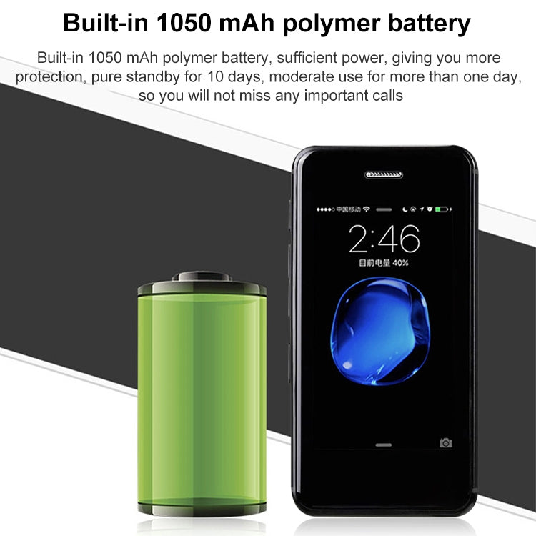 MELROSE S9X  1GB+8GB標準款 超薄智能卡片手機, 2.45英寸安卓5.1 MTK6580四核, 3G網絡