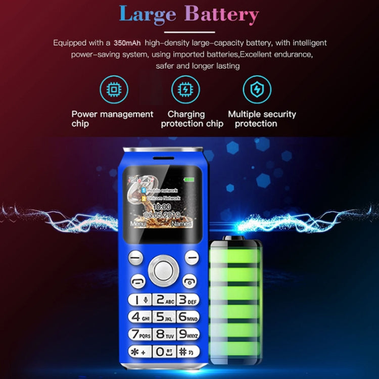 Satrend K8袖珍迷你藍牙小手機, 藍牙撥號器, 藍牙耳機  雙卡雙待