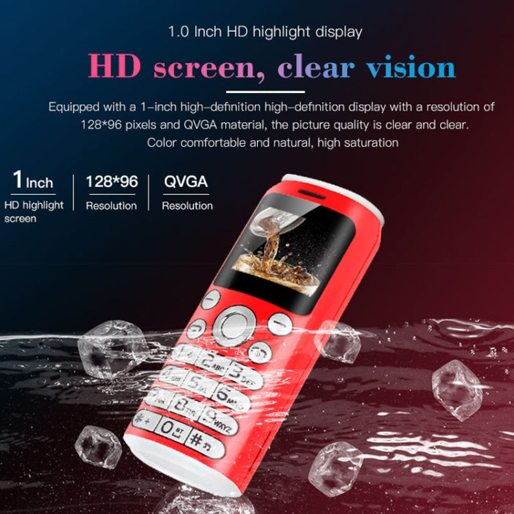 Satrend K8袖珍迷你藍牙小手機, 藍牙撥號器, 藍牙耳機  雙卡雙待