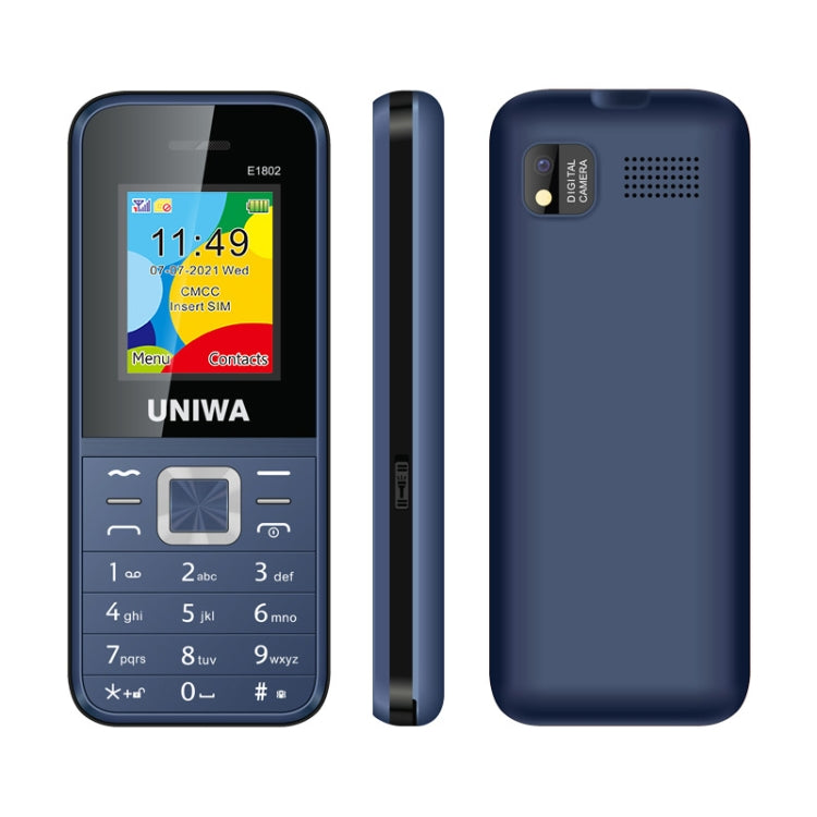 UNIWA E1802 功能機 1.77寸, 藍牙 收音, GSM網絡