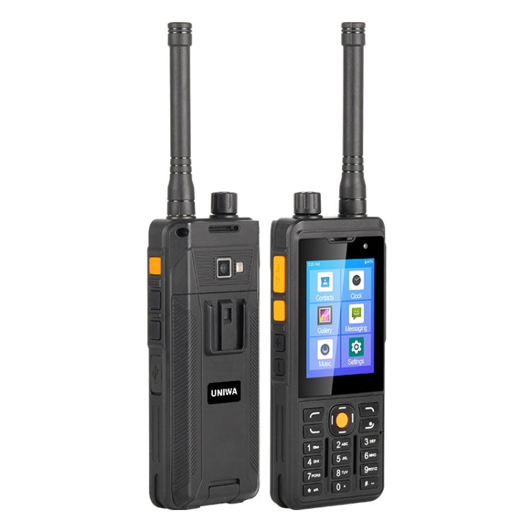 UNIWA P5 DMR 1GB+8GB POC對講機 IP65三防機, 5300mAh電池 2.8英寸安卓9.0, MTK6739四核, 4G網絡 PTT