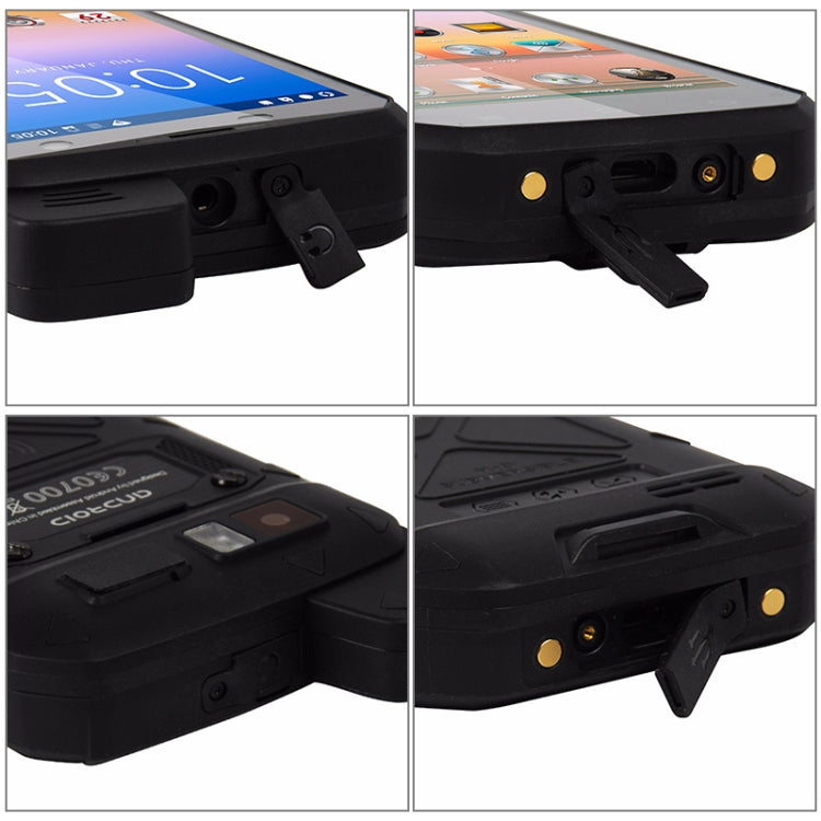 UNIWA B6000 高配 4GB+64GB 三防機, 5000mAh電池 4.7英寸安卓9.0, MTK6762八核, NFC, PTT, OTG 4G網絡