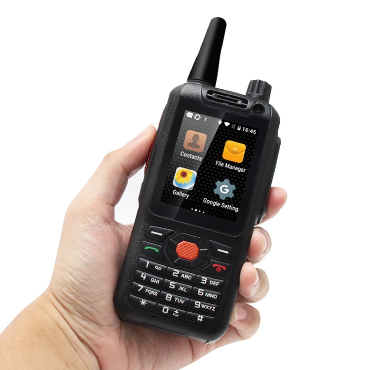 UNIWA F25 1GB+8GB 對講三防機, 2.4英寸安卓7.1, MTK6739四核, 4G網絡, 雙卡