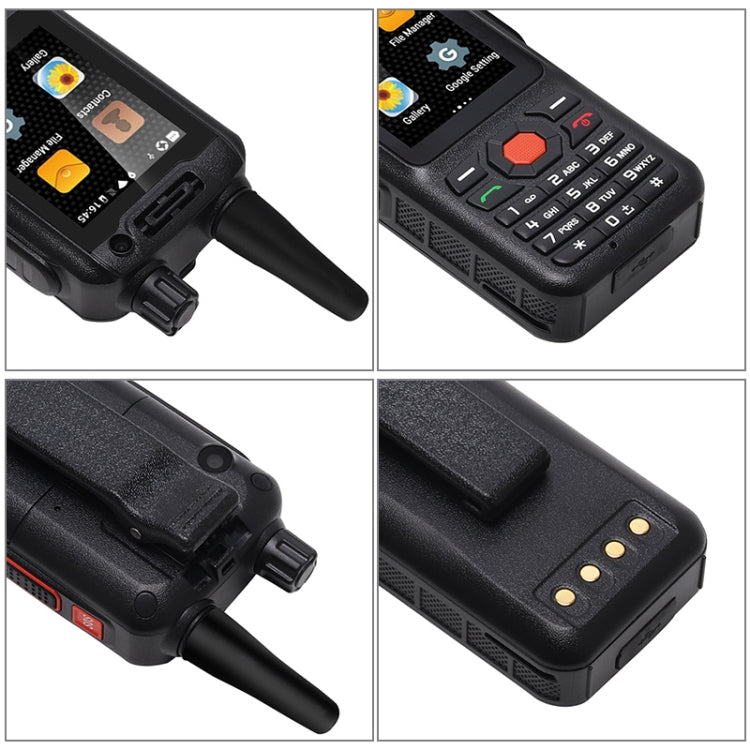 UNIWA F25 1GB+8GB 對講三防機, 2.4英寸安卓7.1, MTK6739四核, 4G網絡, 雙卡