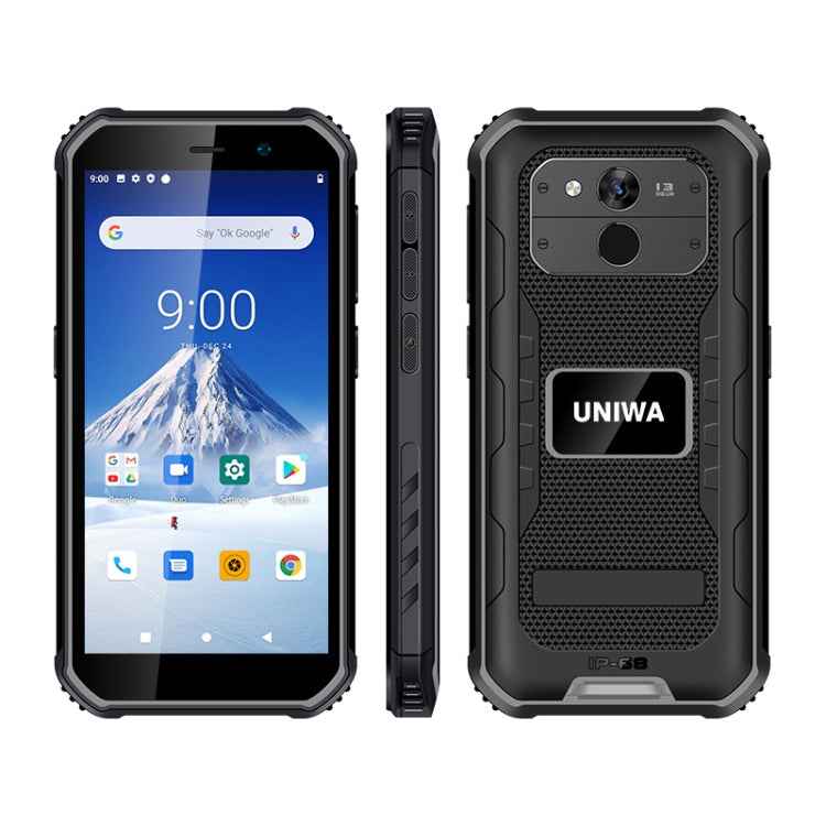 UNIWA F963  3GB+32GB IP68三防機, 5.5英寸安卓10.0, MTK6739四核,NFC, OTG, 4G網絡