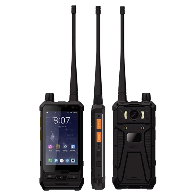 UNIWA P2 標配  3GB+32GB  POC對講IP67三防機, 4.0英寸安卓8.1, 高通驍龍SDM450八核,NFC, POC, SOS, OTG, 4G網絡 4G網絡