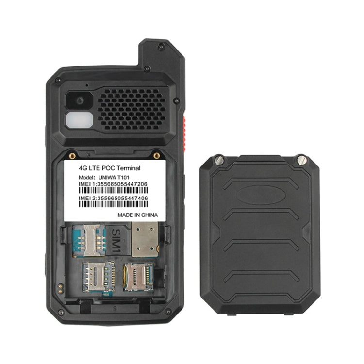 UNIWA T101 2GB+16GB 對講三防機,  4.0英寸安卓7.0, MTK6753 八核, NFC, POC, SOS 4G網絡
