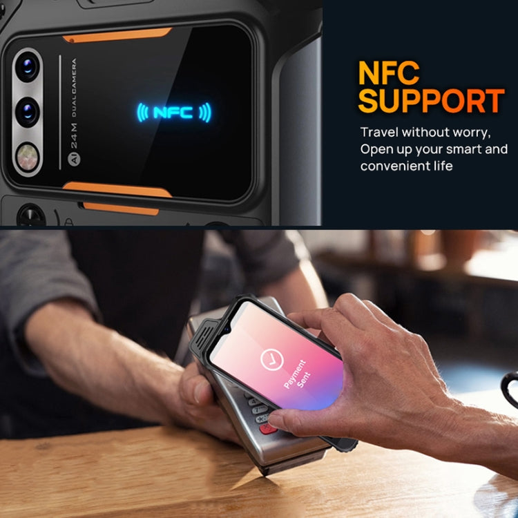 UNIWA W888 防爆版 4GB+64GB 三防機, 5000mAh電池 6.3英寸安卓11, MTK6765 Helio P35八核, NFC, OTG 4G網絡