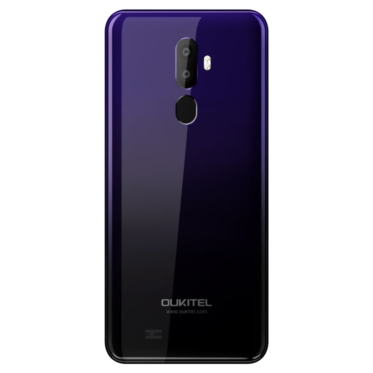 OUKITEL U25 Pro 4GB+64GB 雙后攝像頭,指紋識別, 5.5寸屏安卓8.1, MTK6750T八核1.5GHz主頻, 雙卡4G網絡, OTG, OTA