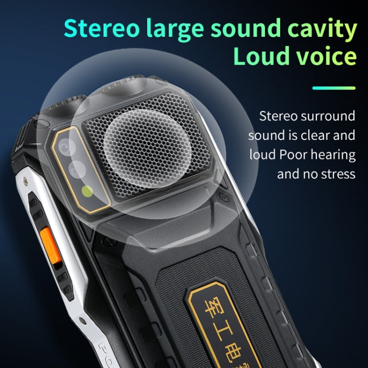 Mafam 4G 雙燈電霸  2G 2.4英寸三防老人手機, FM, 手電筒, 2G網絡, SOS